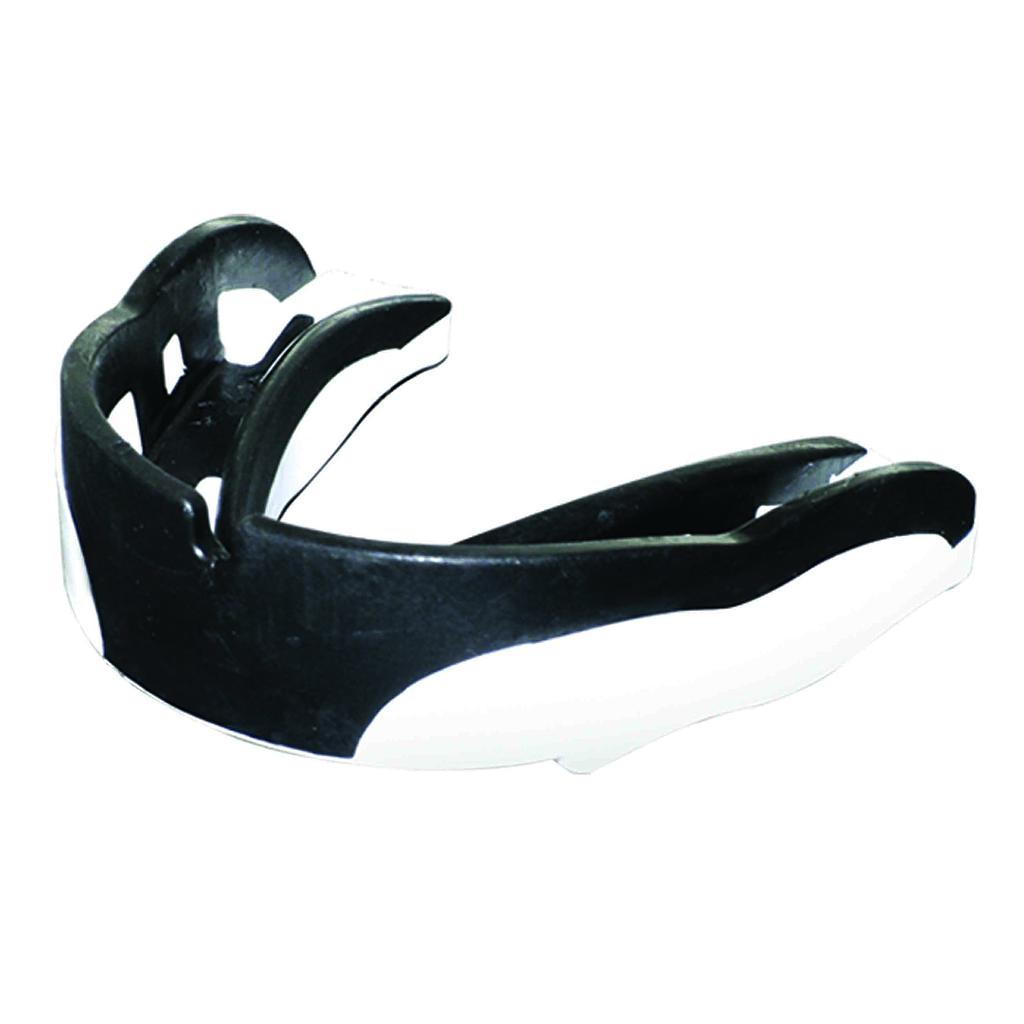 SHOCK DOCTOR GUM SHIELD BLACK/WHITE SENIOR