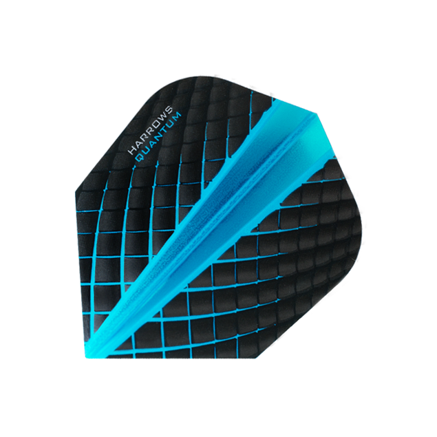 HARROWS QUANTUM DARTS FLIGHTS - BLUE