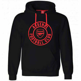 ARSENAL HOODIE BLACK