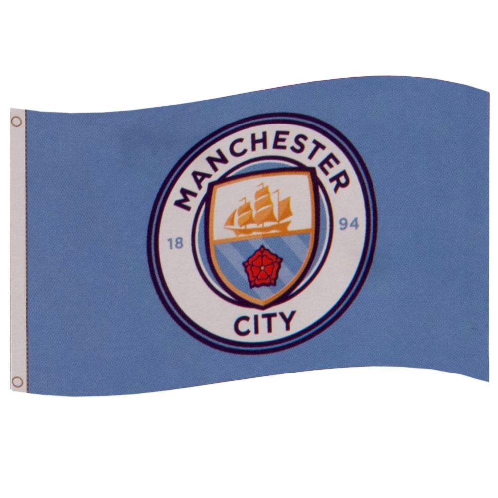 MAN CITY CORE FLAG