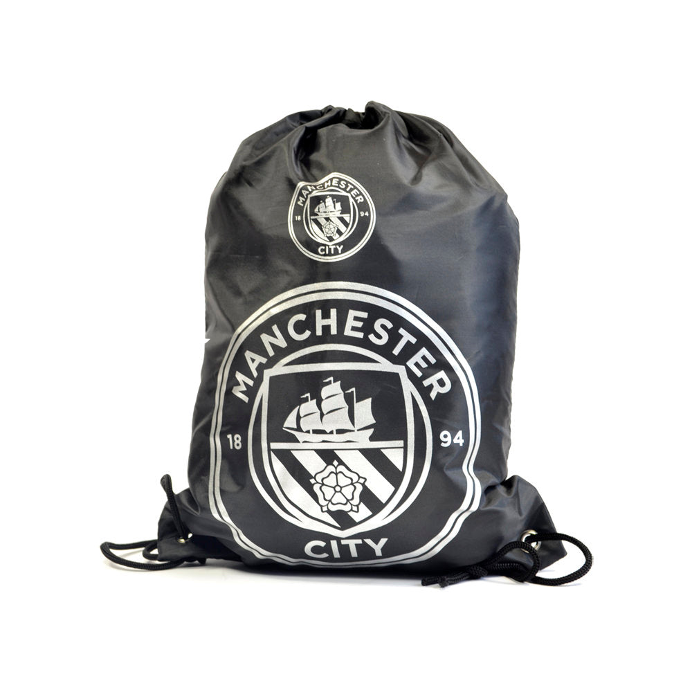 MAN CITY GYM BAG BLACK