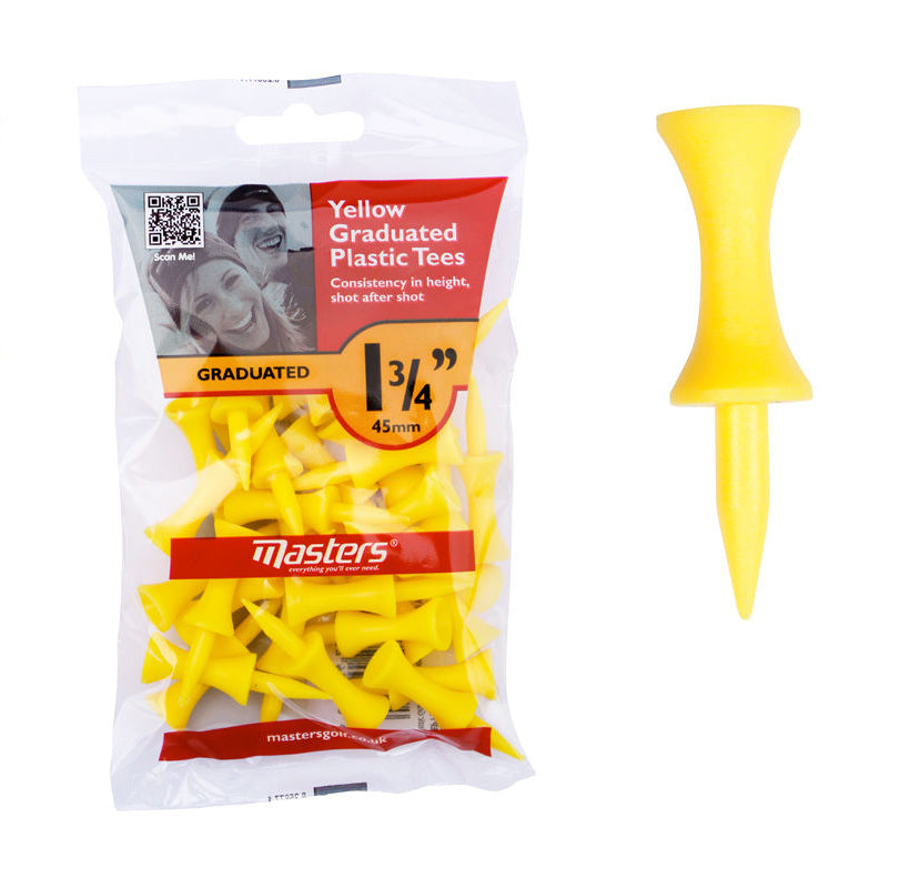 MASTERS PLASTIC GRADUATED TEES (1 3/4")