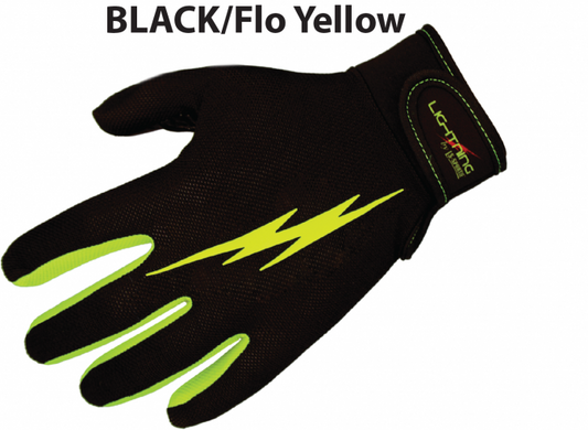 LIGHTNING SUPER MICRO MESH GAELIC GLOVES - BLACK