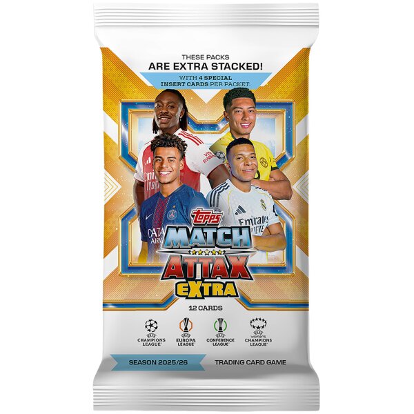 Match Attax Extra - 2025/26 - Individual Pack