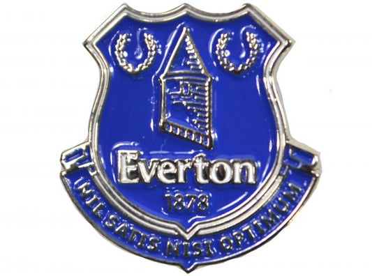 EVERTON CREST PIN BADGE