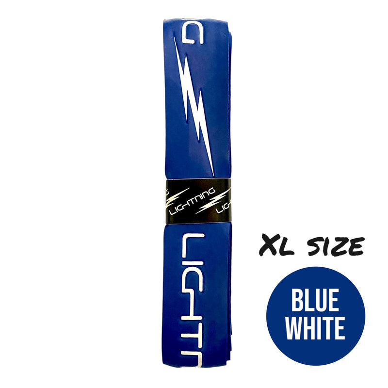 Lightning  - Embossed Hurling Grip  - XL  - Blue/White