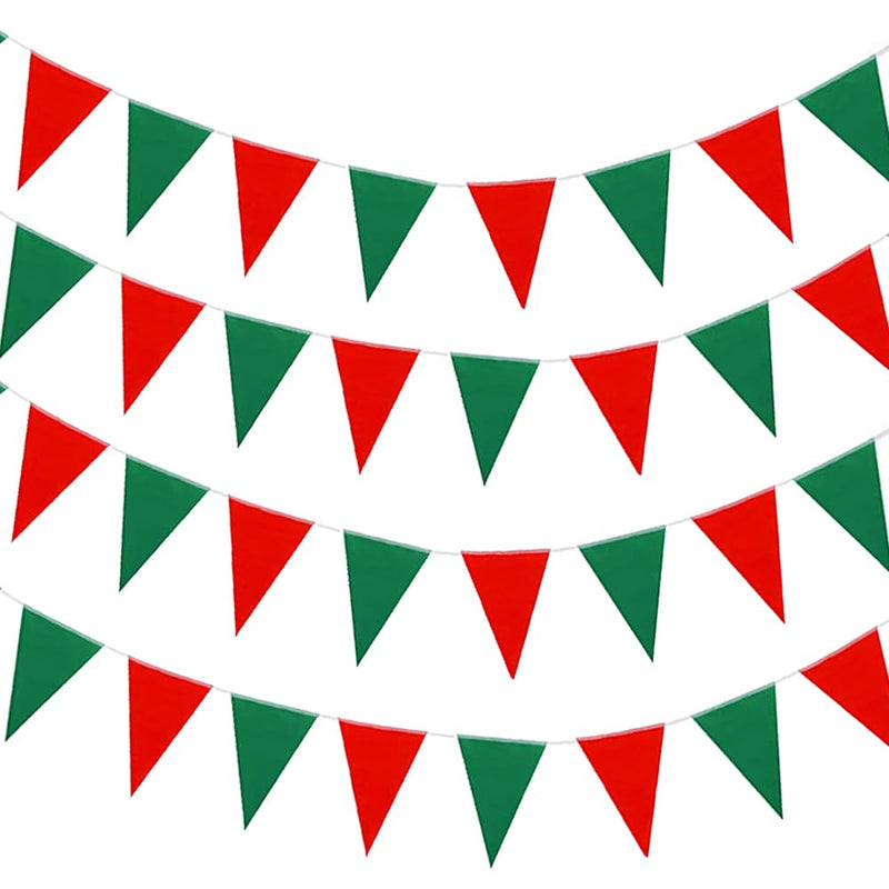 Bunting  - 10 Metre  - Red/Green