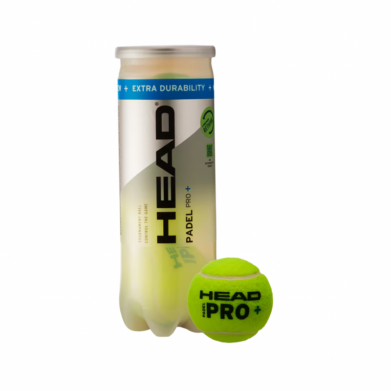 Head - Pro+ 3 Padel Balls - Single can