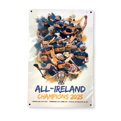 TIPPERARY ALL IRELAND CHAMPIONS SIGN 8x12”