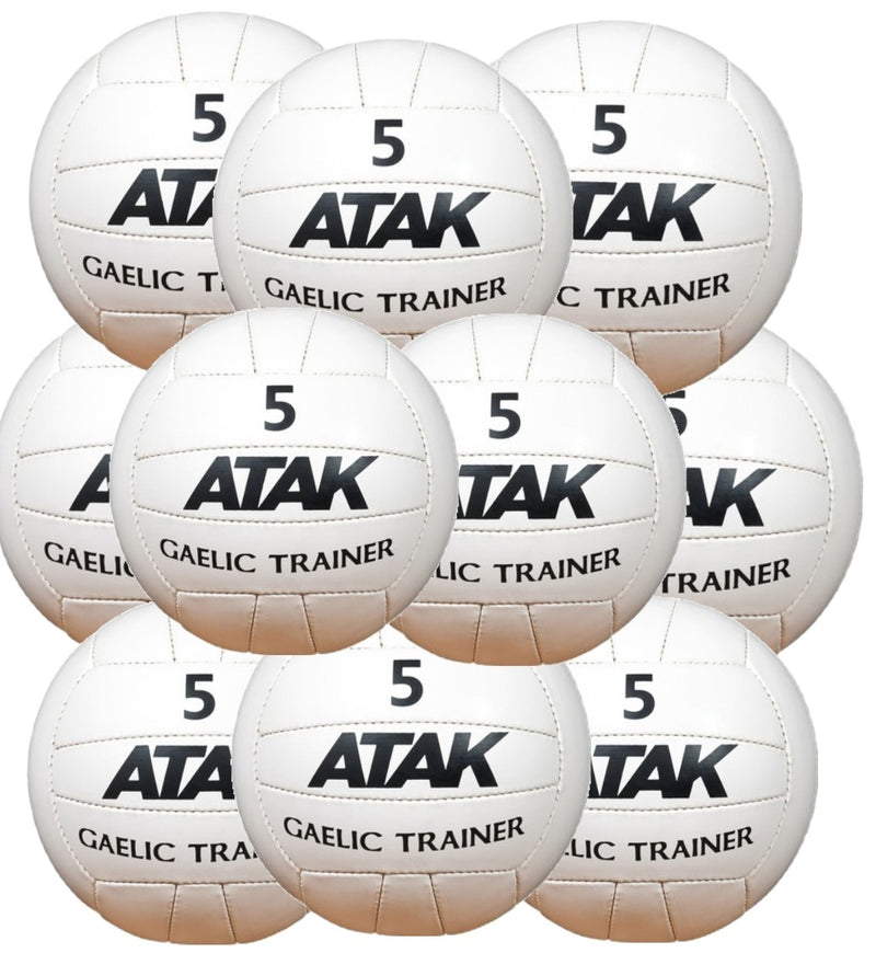 Atak - Training Gaelic Football - Size 5 - 10 Pack
