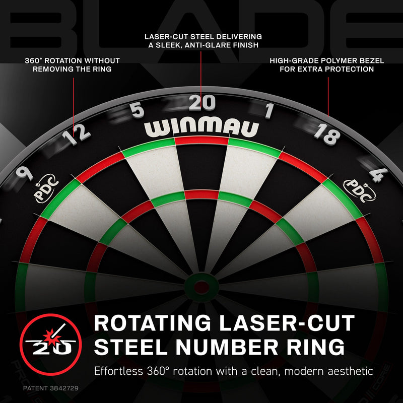 Winmau - Blade X - Official PDC Dartboard