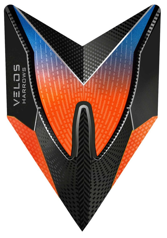 HARROWS VELOS DARTS FLIGHTS - ORANGE