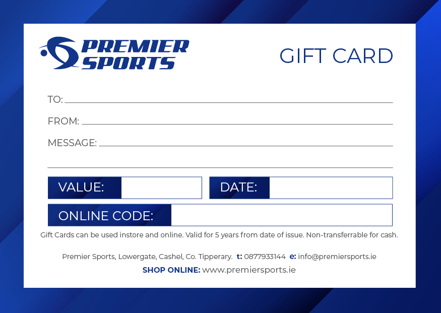 PREMIER SPORTS GIFT CARD (PHYSICAL CARD)