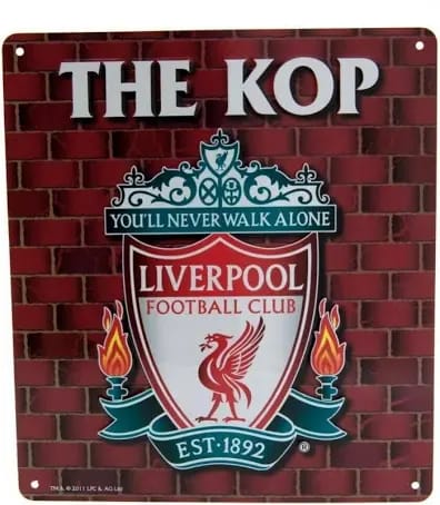 LIVERPOOL THE KOP SIGN