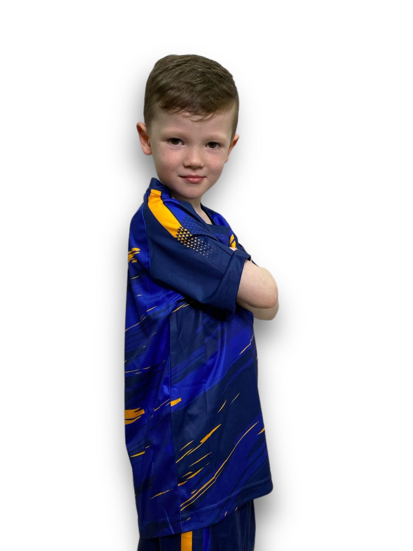 PREMIER SPORTS TRAINING JERSEY 24 - BLUE/GOLD