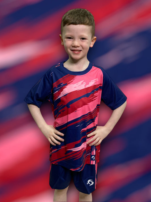 PREMIER SPORTS TRAINING JERSEY 24 - PINK/NAVY