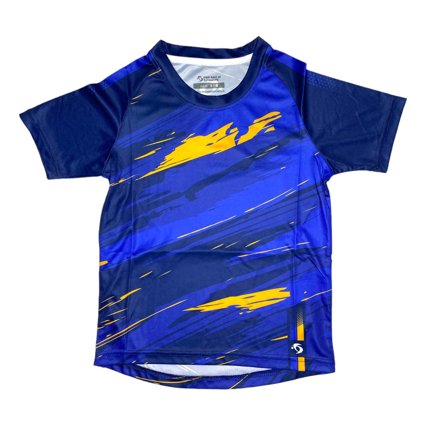 PREMIER SPORTS TRAINING JERSEY 24 - BLUE/GOLD