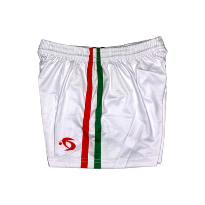 PREMIER SPORTS KIDS TRAINING SHORTS 24 - RED/GREEN