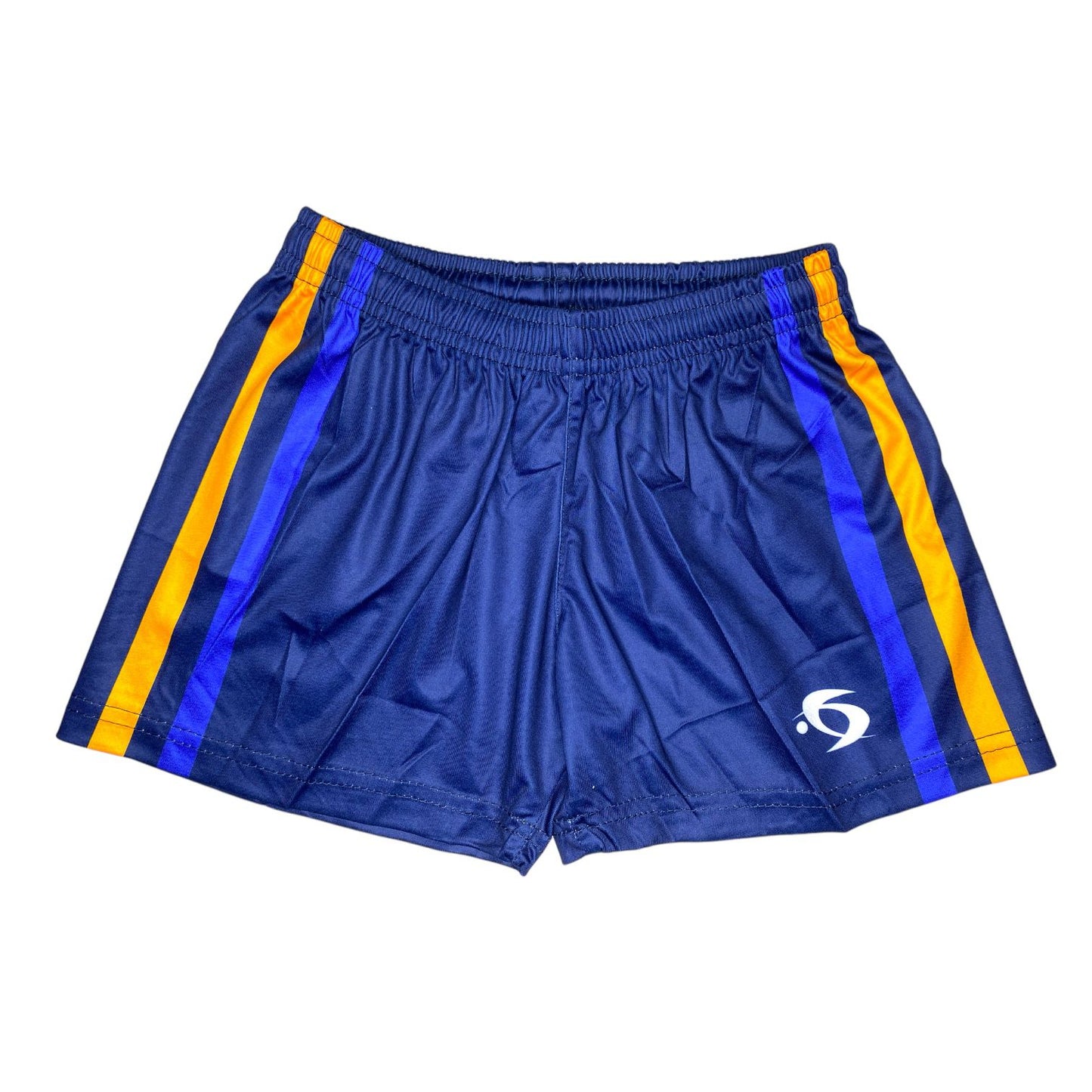 PREMIER SPORTS KIDS TRAINING SHORTS 24 - NAVY/BLUE/GOLD