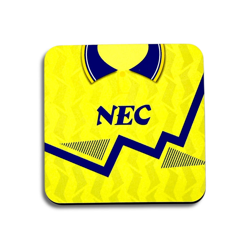 Everton FC  - Retro Jersey Coaster  - NEC (Away)