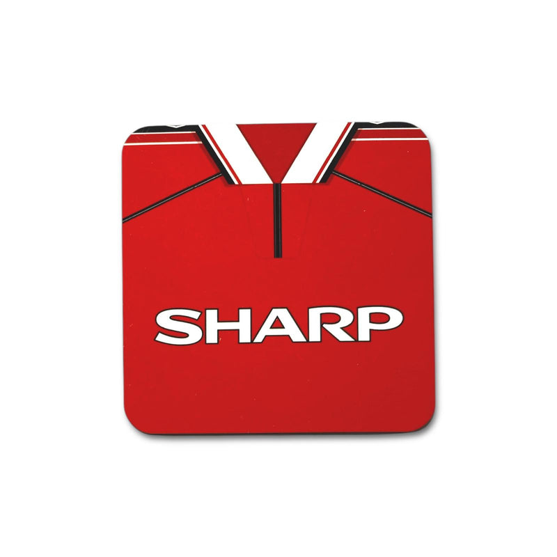 Manchester United (Man Utd)  - Retro Jersey Coaster  - 98/00