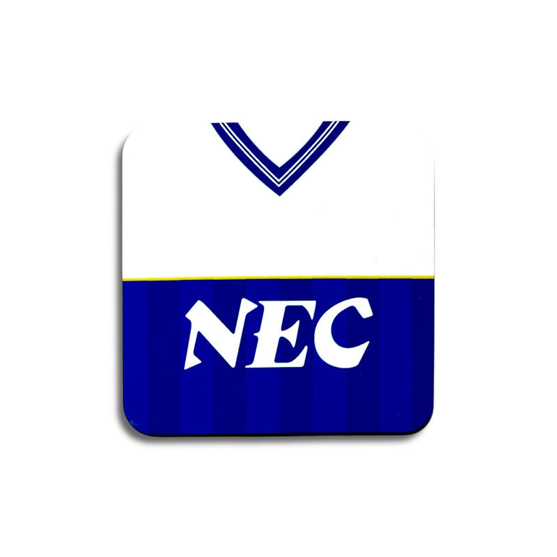Everton FC  - Retro Jersey Coaster  - 85/86 Home