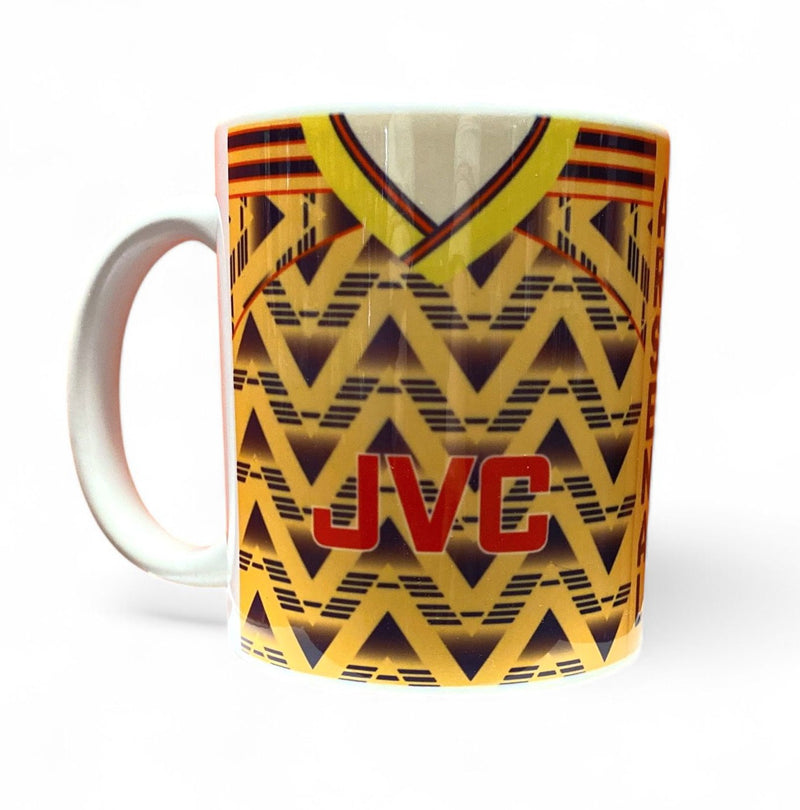 Arsenal FC  - Retro Jersey Mug  - Bruised Banana