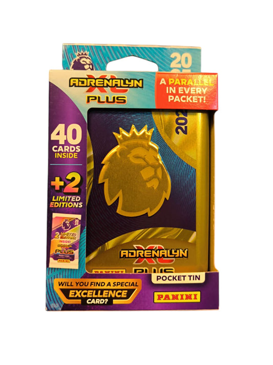 ADRENALYN XL PLUS 2025 POCKET TIN - GOLD/BLUE