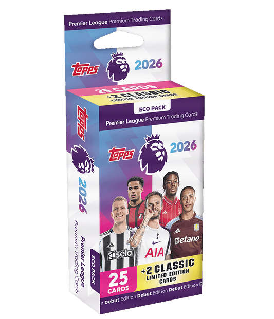 TOPPS PREMIER LEAGUE TRADING CARDS 2026 - ECO PACK