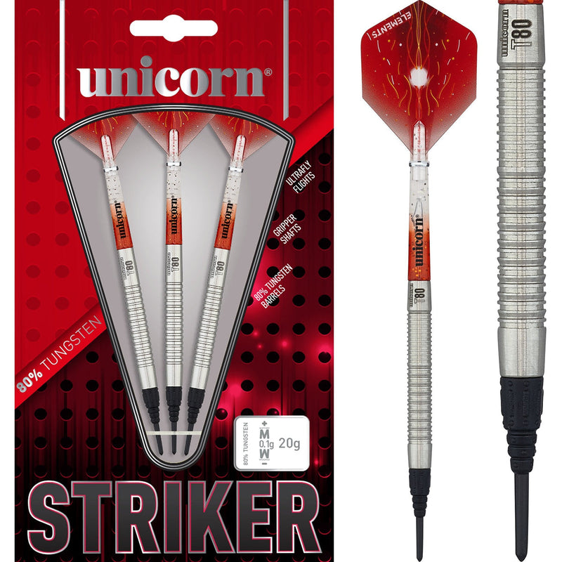 Unicorn - Striker 80% Tungsten Darts