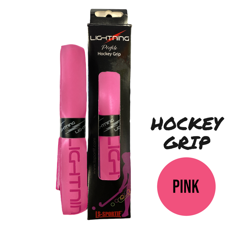 Lightning  - XL Hockey Grip  - Pink