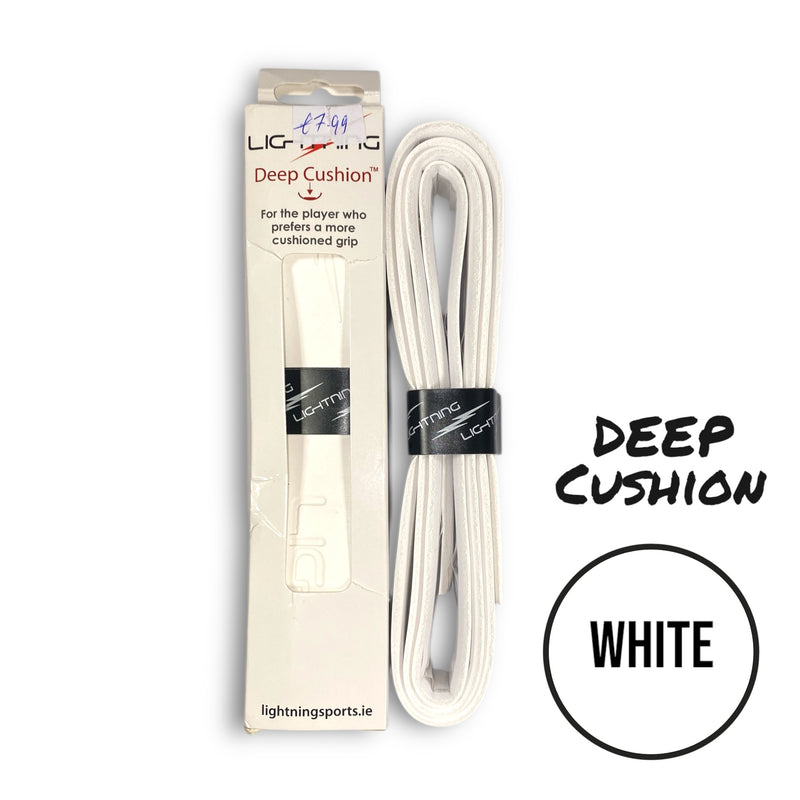 Lightning  - Deep Cushion XL Grip  - White