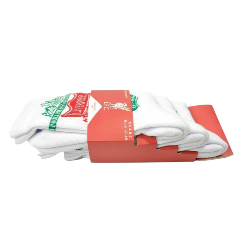 Liverpool FC  - Sports Socks  - 3 Pack  - 8-11