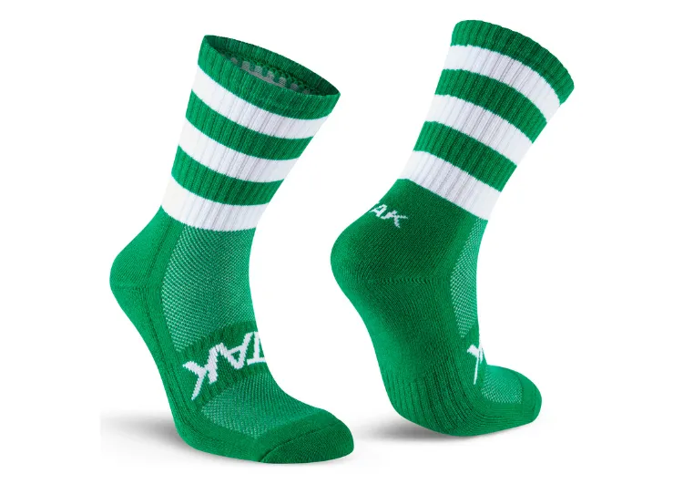 Atak  - GAA Shox Midi Socks  - Green/White