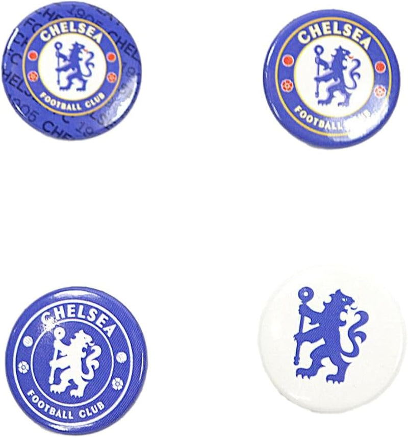 Chelsea FC  - Button Badges  - 4 Pack