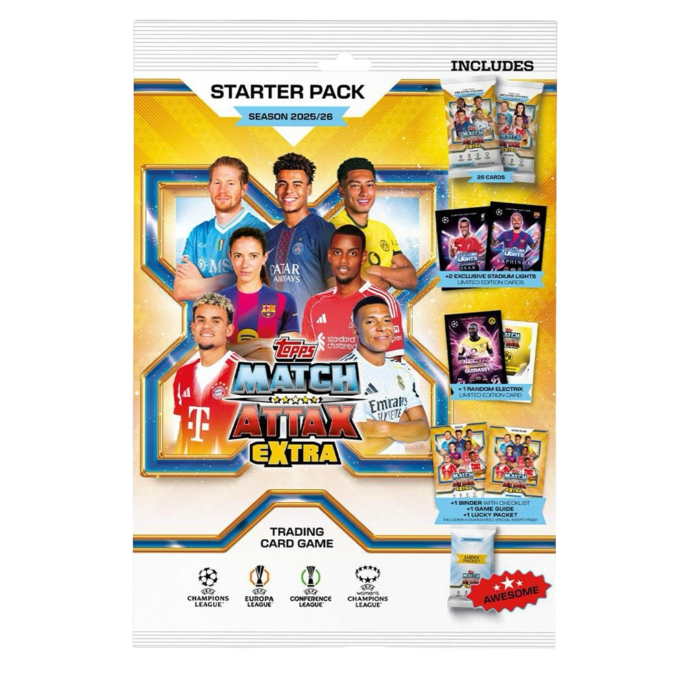 Match Attax Extra - 2025/26 - Starter Pack — PREMIER SPORTS
