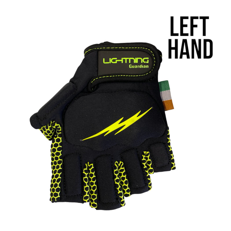 Lightning  - Guardian Hurling Glove  - Left Hand  - Black/Yellow