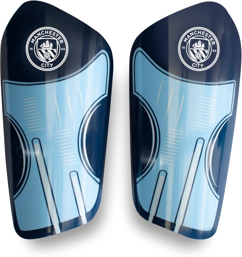 Manchester City (Man City)  - Slip-In Shin Pads  - Junior