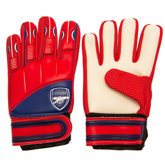 ARSENAL GOALKEEPER GLOVES - (JNR SIZE 5)