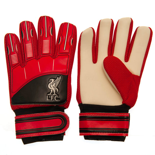 LIVERPOOL GOALKEEPER GLOVES - (JNR SIZE 5)