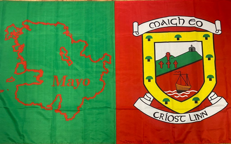Mayo GAA  - Flag  - Map  - 5ft x 3ft