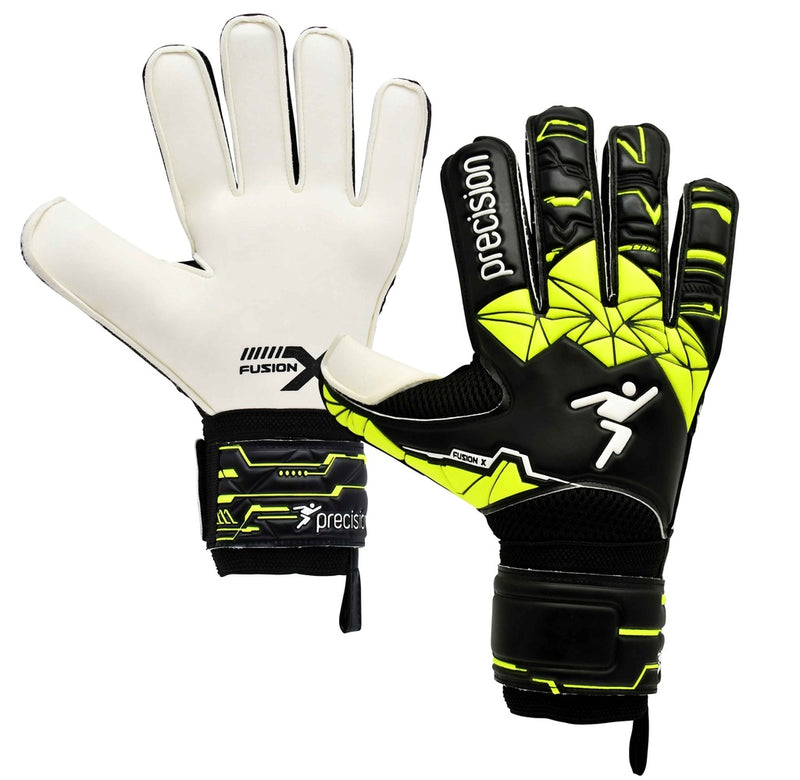 Precision  - Fusion X Goalkeeper Gloves  - Flat Cut  - Finger Protect  - Senior