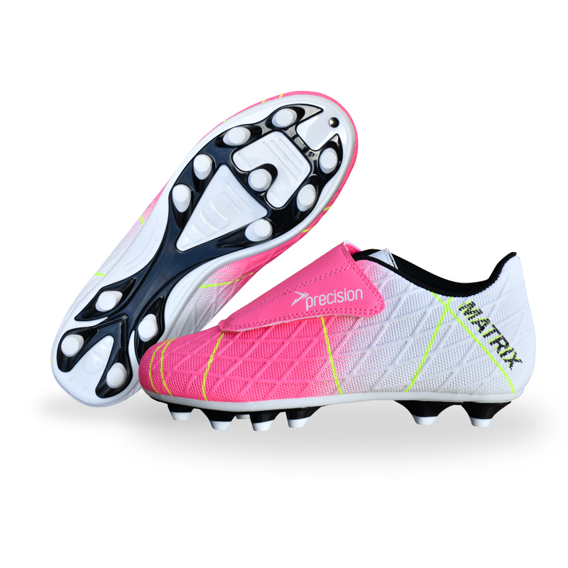 Precision  - Matrix Football Boots  - Fuchsia/White/Lime