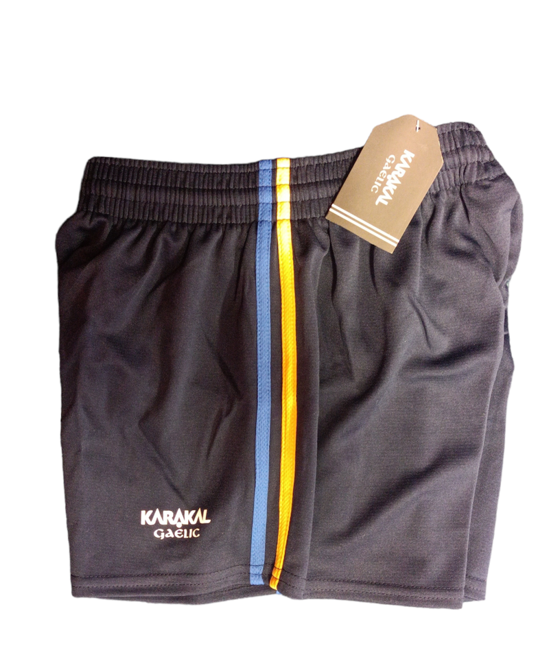 Karakal  - Elite GAA Shorts  - Senior  - Navy/Blue/Gold