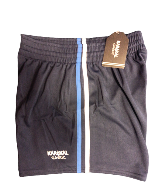 KARAKAL ELITE GAA SHORTS SENIOR - NAVY/BLUE/WHITE