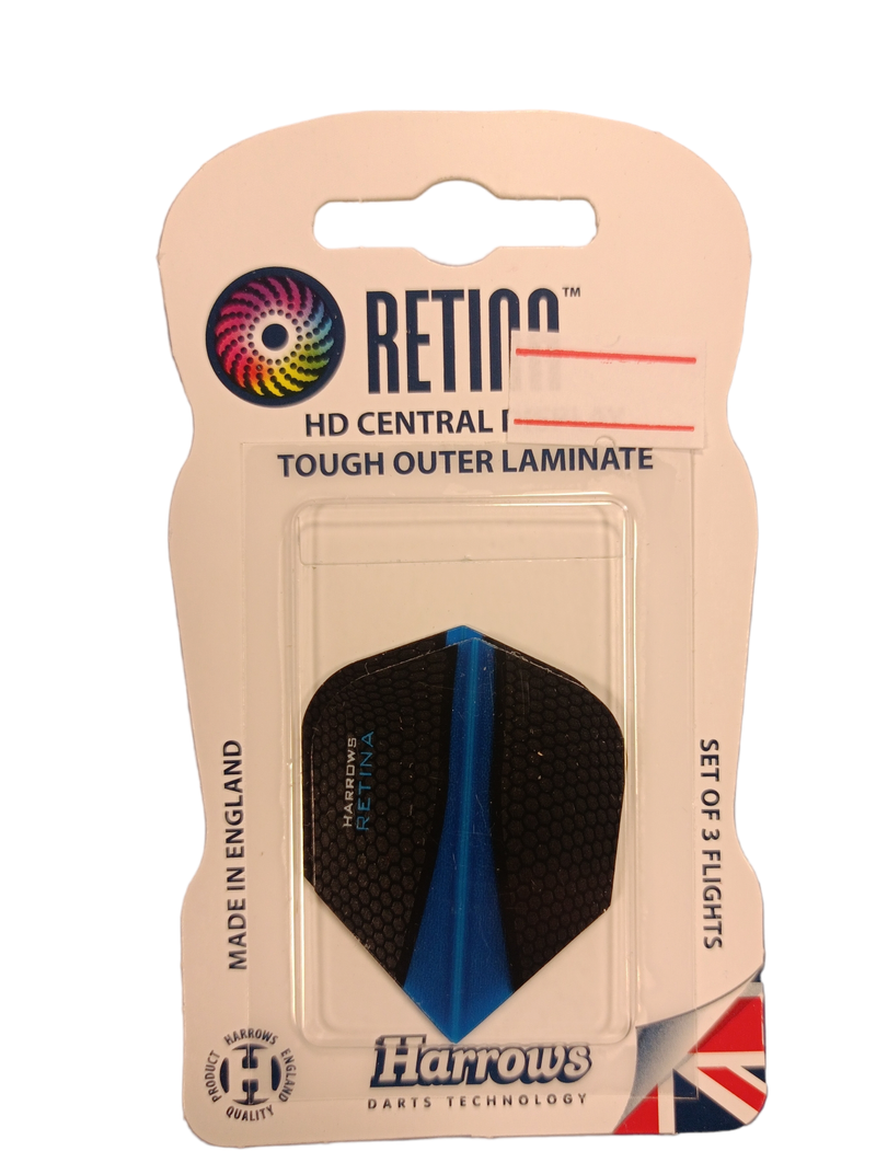 Harrows  - Retina Dart Flights  - Blue