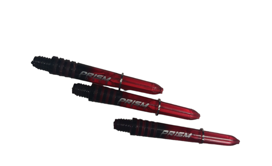 WINMAU PRISM FORCE SHAFTS- RED (SHORT)