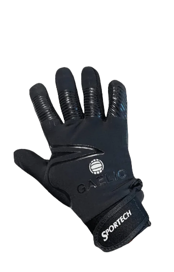 SPORTECH GAELIC FOOTBALL GLOVES - BLACK