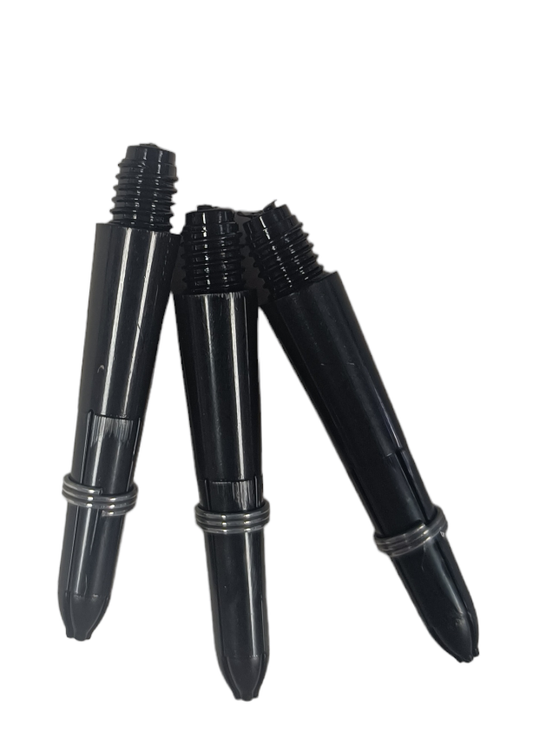 WINMAU NYLON SHAFTS- BLACK (EXRA SHORT)