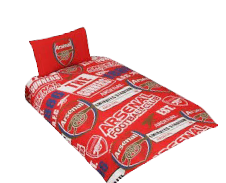 ARSENAL SINGLE DUVET SET